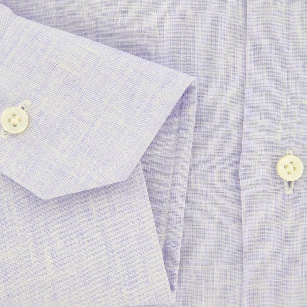 Barba Napoli Lavender Purple Shirt - Slim - 15/38