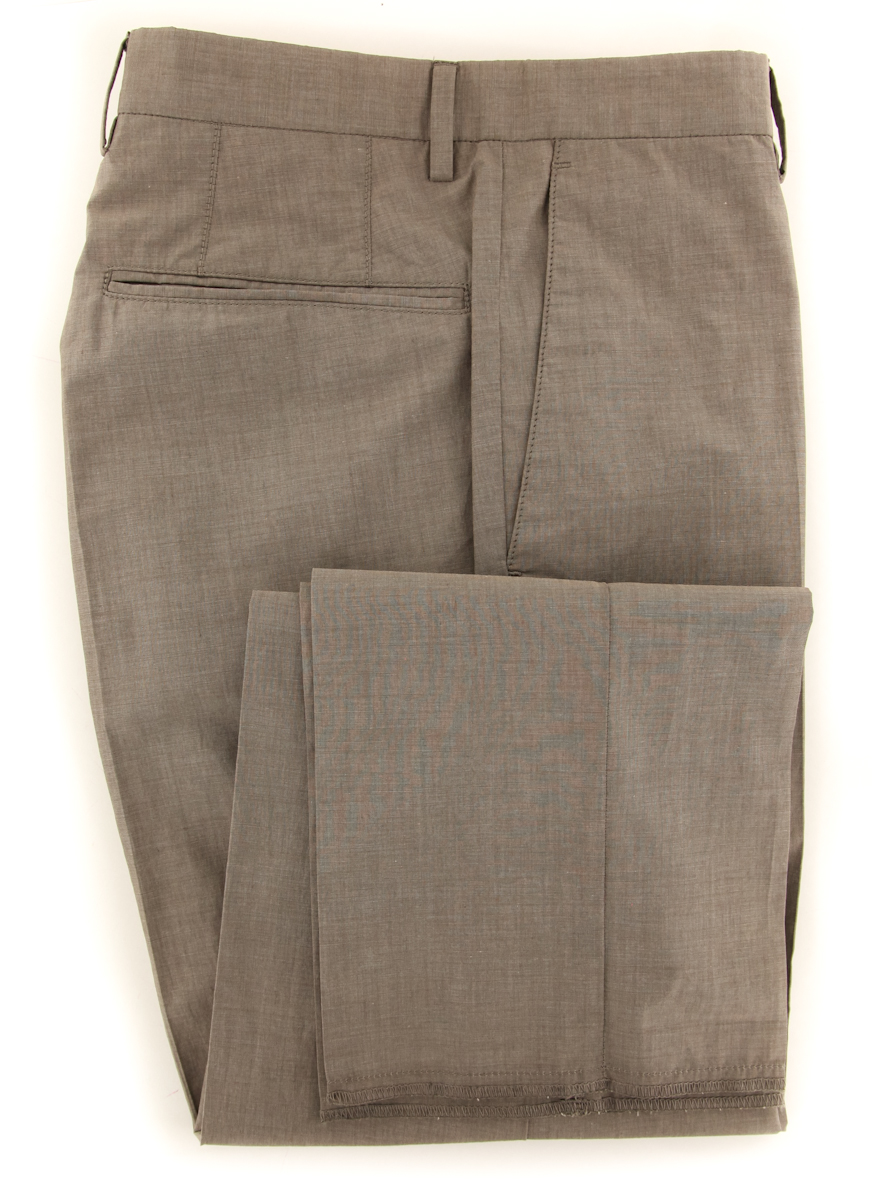 New Incotex Light Brown Solid Pants - Slim - 38 54 - (IN5289425) New Incotex Light Brown Solid Pants - Slim - 38 54 - (IN5289425)